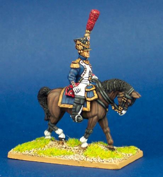 Front Rank Miniatures: FN399 Fusilier Grenadier - In Full Dress - Mounted Senior Officer (6 figures)