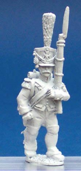 Front Rank Miniatures: FN400 Fusilier Chasseur - In Full Dress - Marching (6 figures)