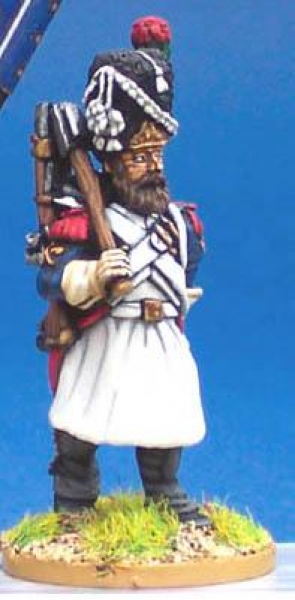 Front Rank Miniatures: FN407 Fusilier Chasseur - In Full Dress - Sapper (6 figures)