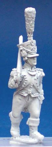 Front Rank Miniatures: FN409 Fusilier Chasseur - In Full Dress - Senior Officer (6 figures)