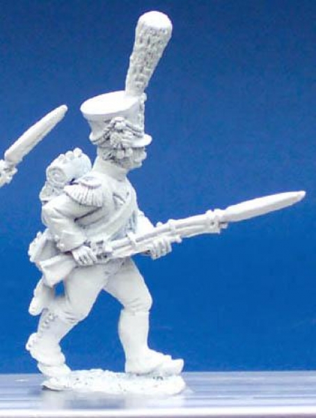 Front Rank Miniatures: FN413 Young Guard Voltigeur In Full Dress - Advancing, Low Porte (6 figures)