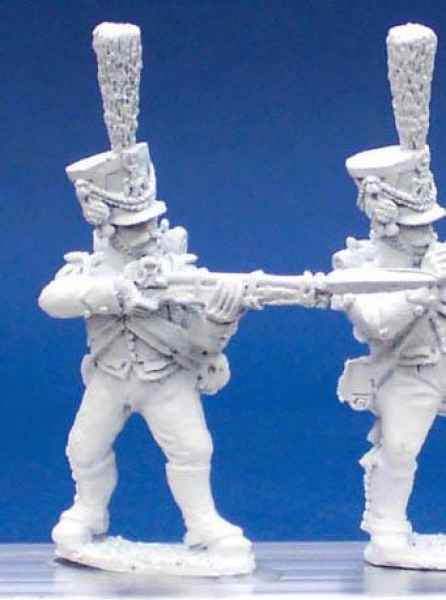 Front Rank Miniatures: FN414 Young Guard Voltigeur In Full Dress - Standing Firing (6 figures)