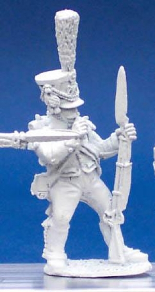 Front Rank Miniatures: FN415 Young Guard Voltigeur In Full Dress - Biting Cartridge (6 figures)