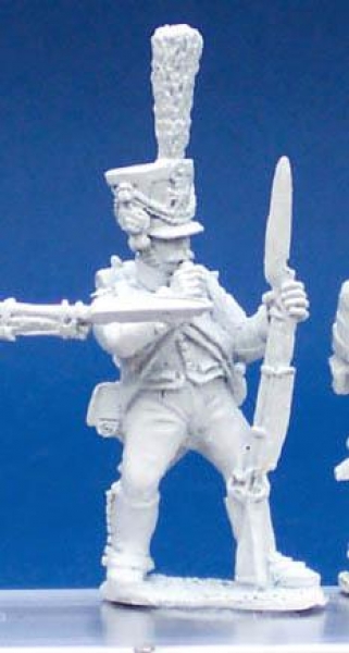 Front Rank Miniatures: FN426 Young Guard Tirailleur In Full Dress - Biting Cartridge (6 figures)