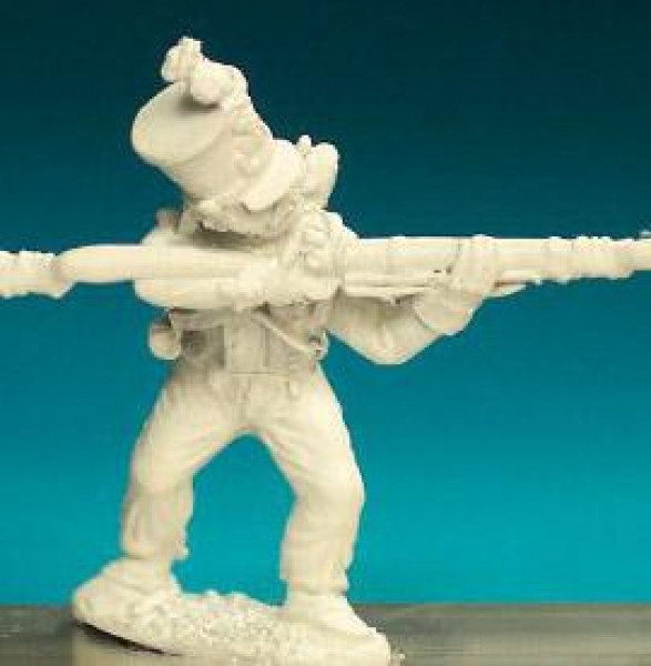Front Rank Miniatures: FN42 Voltigeur (1812-1815) - Firing, Campaign Dress (6 figures)