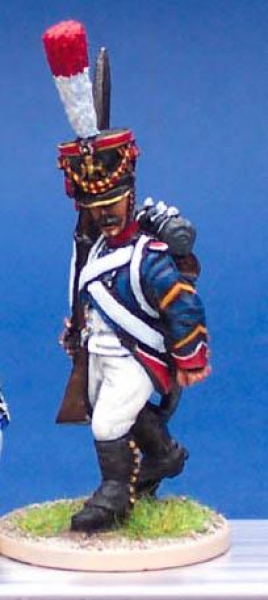 Front Rank Miniatures: FN431 Young Guard Tirailleur In Full Dress - Sergent Marching (6 figures)