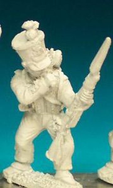 Front Rank Miniatures: FN46 Voltigeur (1812-1815) - Biting Cartridge, Campaign Dress (6 figures)