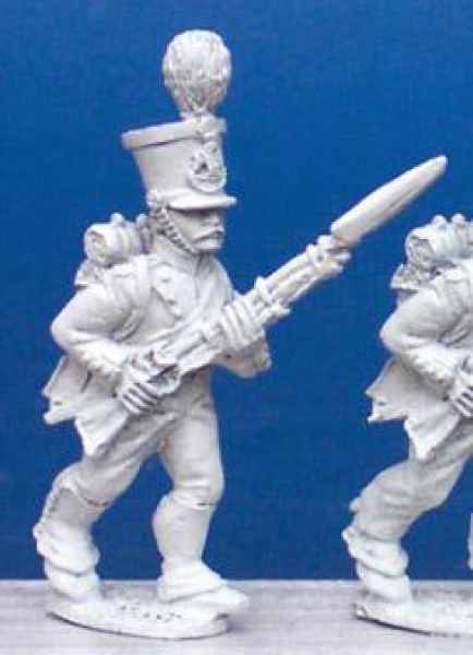 Front Rank Miniatures: FN56 Voltigeur (1812-1815) - Advancing, Full Dress (6 figures)