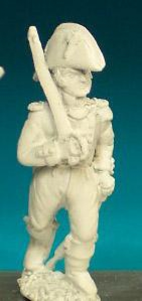 Front Rank Miniatures: FN67 Officer (1812-1815) - Marching Shouldered Sword, Regulation Dress And Bi