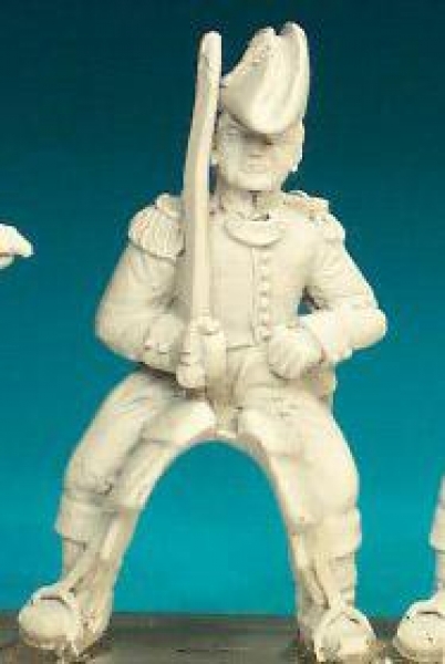 Front Rank Miniatures: FN81 Mounted Officer (1812-1815) - In Surtout And Bicorn (6 figures)