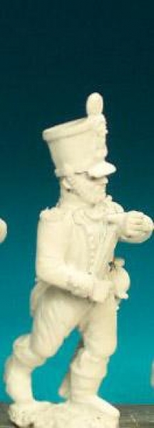 Front Rank Miniatures: FN86 Standard Bearer (1812-1815) - In Regulation Dress And Shako (6 figures)