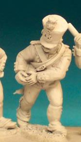 Front Rank Miniatures: FNA12 Full Dress Post 1812 - Gunner Advancing With Charge Bag (6 figures)