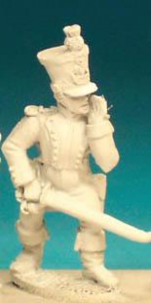 Front Rank Miniatures: FNA15 Full Dress Post 1812 - Officer With Sword, Shouting (6 figures)