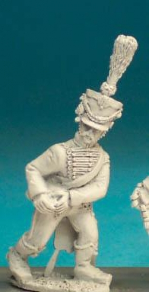 Front Rank Miniatures: FNA24 Line Horse Artillery - Gunner Advancing With Charge Bag (6 figures)
