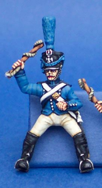 Front Rank Miniatures: FNA33 French Line Driver In Shako (1807-1812), Whip Raised (6 figures)