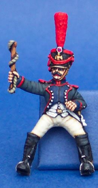 Front Rank Miniatures: FNA37 French Guard Driver In Shako (Pre 1809), Whip Held Out To Side (6 figur