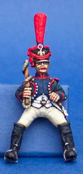 Front Rank Miniatures: FNA38 French Guard Driver In Shako (Pre 1809), Whip At Rest (6 figures)