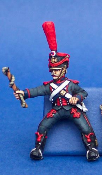 Front Rank Miniatures: FNA39 French Guard Driver In Shako (1809-1812), Whip Held Out To Side (6 figu