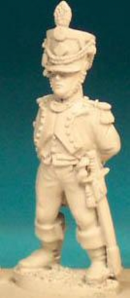 Front Rank Miniatures: FNA5 French Gun Crewman Full Dress Pre 1812 - Officer At Ease (6 figures)