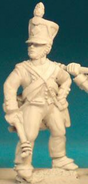 Front Rank Miniatures: FNA6 Campaign Dress Pre 1812 - Gunner With Portfire (6 figures)