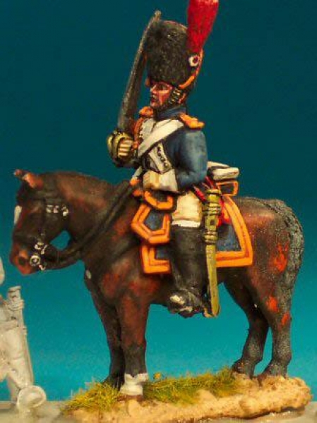 Front Rank Miniatures: FNC102 Grenadier A Cheval - Trooper, Sabre At Rest (6 figures)