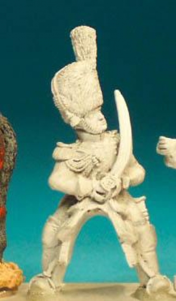 Front Rank Miniatures: FNC103 Grenadier A Cheval - Officer (6 figures)