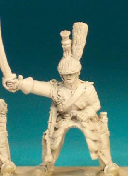 Front Rank Miniatures: FNC106 Empress Dragoon - Trooper, Sabre Outstretched (6 figures)