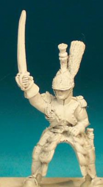 Front Rank Miniatures: FNC109 Empress Dragoon - Officer (6 figures)