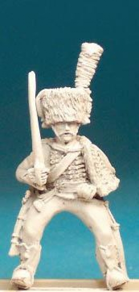Front Rank Miniatures: FNC114 Chasseur A Cheval - Trooper, Sabre At Rest (6 figures)