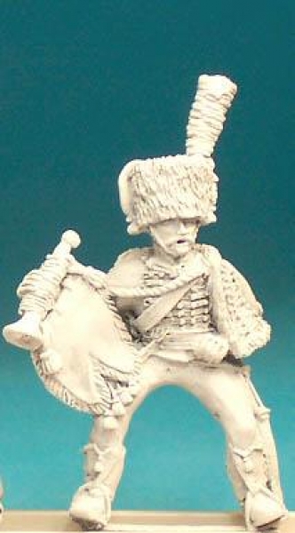 Front Rank Miniatures: FNC117 Chasseur A Cheval - Trumpeter (6 figures)