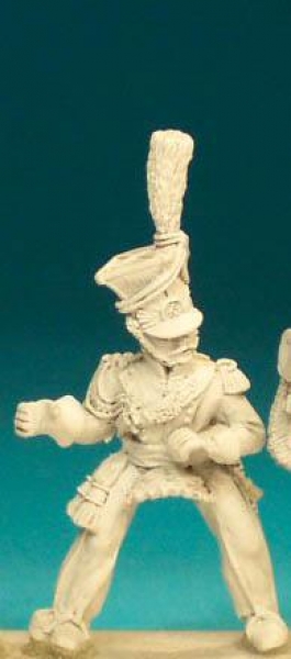 Front Rank Miniatures: FNC121 Dutch & Polish Guard Lancer - Standard Bearer (6 figures)