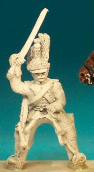 Front Rank Miniatures: FNC29 Dragoon-Pre 1812 - Trooper, Sabre Up (6 figures)