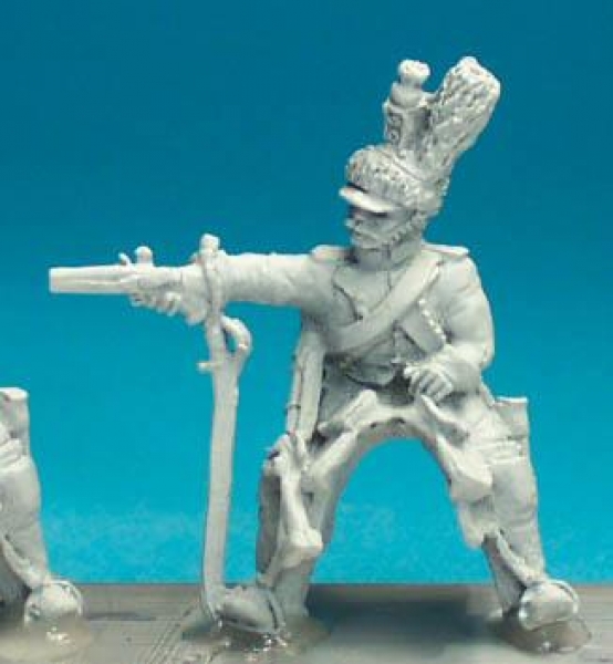 Front Rank Miniatures: FNC32 Dragoon-Pre 1812 - Trooper, Firing Pistol (6 figures)