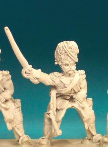 Front Rank Miniatures: FNC34 Dragoon-Pre 1812 - Elite Company, Sabre Outstretched (6 figures)