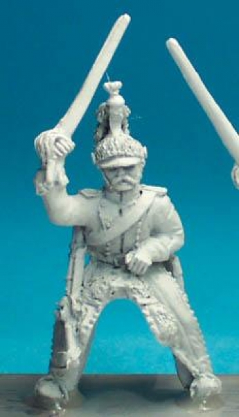 Front Rank Miniatures: FNC39 Dragoon - Post 1812 - Trooper, Sabre Up (6 figures)