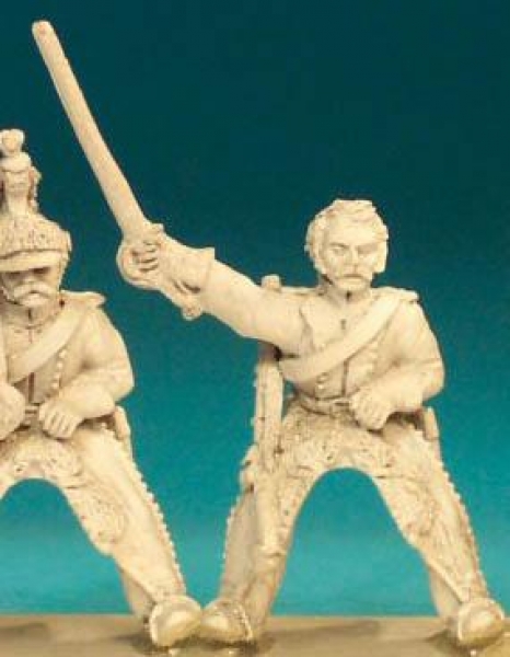 Front Rank Miniatures: FNC42 Dragoon - Post 1812 - Trooper, Sabre Outstretched, Bareheaded (6 figure