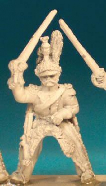 Front Rank Miniatures: FNC43 Dragoon - Post 1812 - Elite Company, Sabre Up (6 figures)
