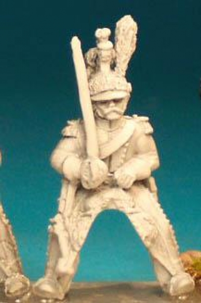Front Rank Miniatures: FNC45 Dragoon - Post 1812 - Elite Company, Sabre At Rest (6 figures)
