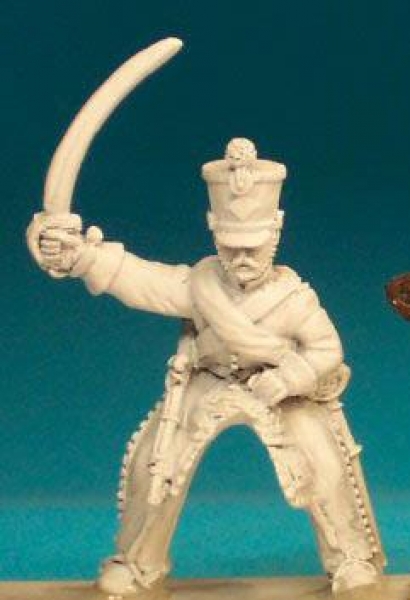 Front Rank Miniatures: FNC56 Chasseur A Cheval Pre 1812 - Trooper, Sabre Outstretched (6 figures)
