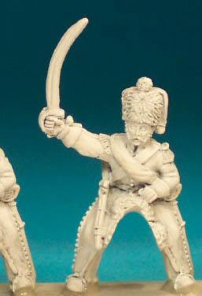 Front Rank Miniatures: FNC59 Chasseur A Cheval Pre 1812 - Elite Company, Sabre Outstretched (6 figur