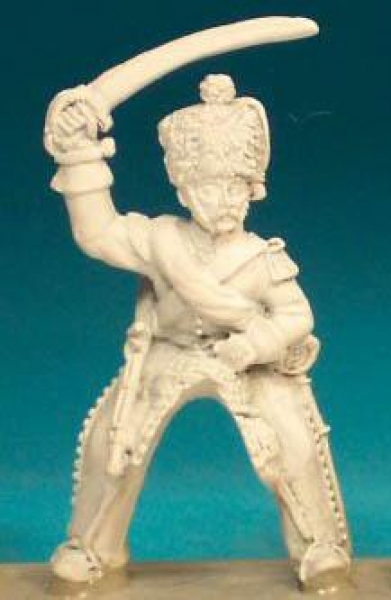 Front Rank Miniatures: FNC60 Chasseur A Cheval Pre 1812 - Elite Company, Sabre Up (6 figures)