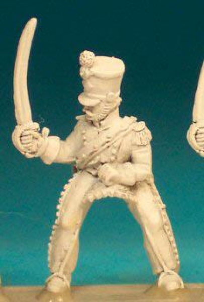 Front Rank Miniatures: FNC62 Chasseur A Cheval Pre 1812 - Officer (6 figures)