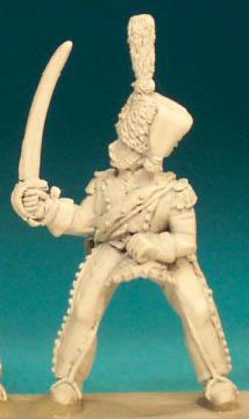 Front Rank Miniatures: FNC63 Chasseur A Cheval Pre 1812 - Elite Company, Officer (6 figures)