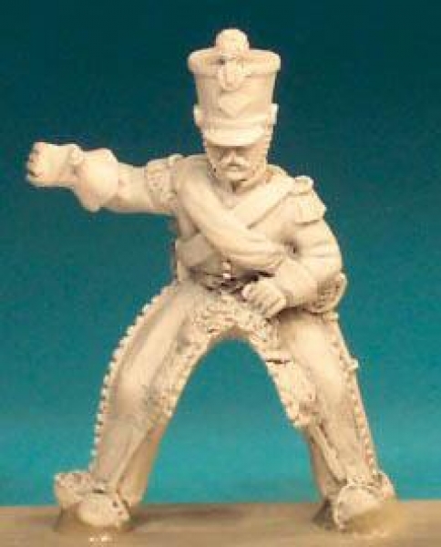 Front Rank Miniatures: FNC64 Chasseur A Cheval Pre 1812 - Standard Bearer (6 figures)