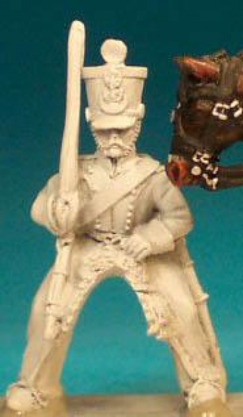 Front Rank Miniatures: FNC68 Chasseur A Cheval Post 1812 - Trooper, Sabre At Rest (6 figures)