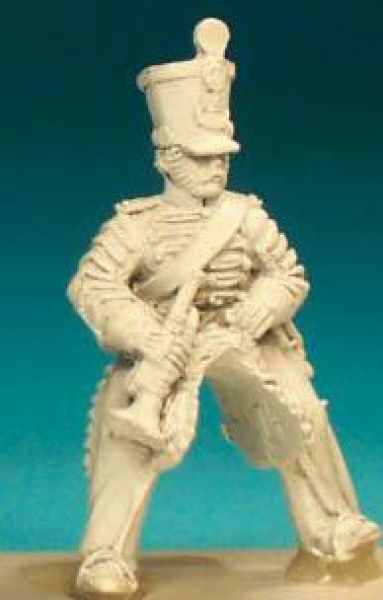 Front Rank Miniatures: FNC74 Chasseur A Cheval Post 1812 - Trumpeter (6 figures)