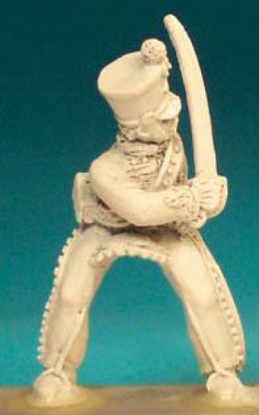 Front Rank Miniatures: FNC81 Hussar Pre 1812 - Officer (6 figures)