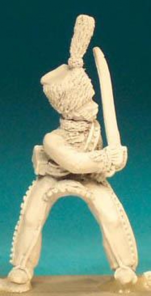 Front Rank Miniatures: FNC82 Hussar Pre 1812 - Elite Company, Officer (6 figures)