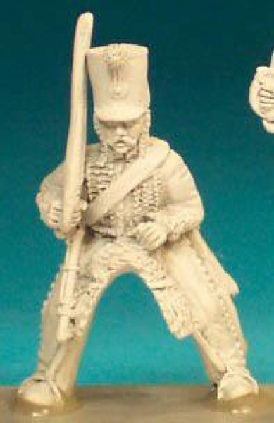 Front Rank Miniatures: FNC88 Hussar - Post 1812 (Cylindrical Shako) - Trooper, Sabre At Rest (6 figu