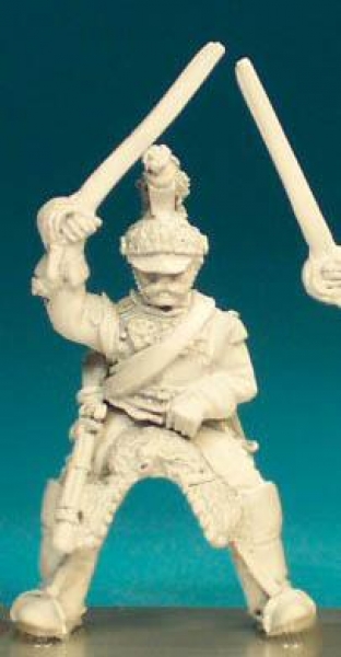 Front Rank Miniatures: FNC8 Cuirassier - Post 1812 - Trooper, Sabre Up (6 figures)